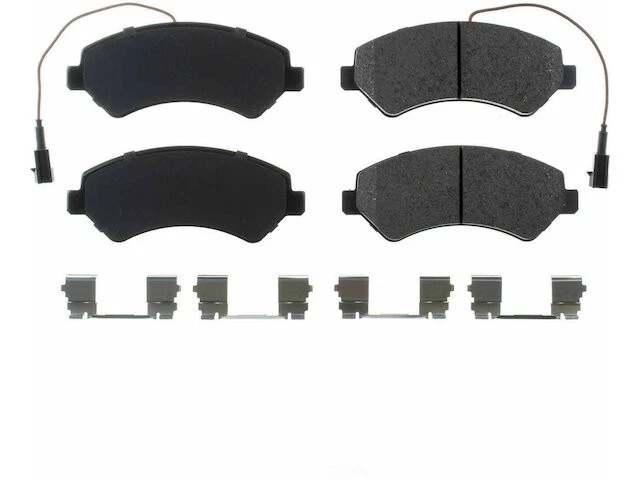 Juego de pastillas de freno delanteras para Ram ProMaster 1500 2014-2024 2015 2016 2017 2018 TJ677XT Foto 1 de 1