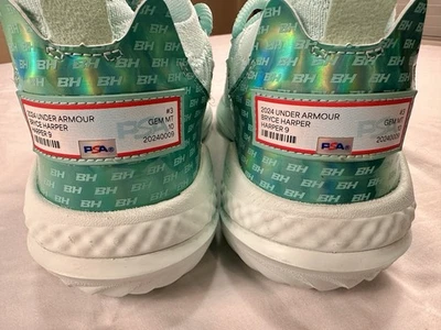 Under Armour Bryce Harper 9 Turf Gem MT 10 PE PSA Hombres Talla 9.5 NUEVO Foto 1 de 4