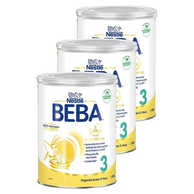 Nestlé BEBA 3 Folgemilch (3 x 800g) - Bild 1 von 4
