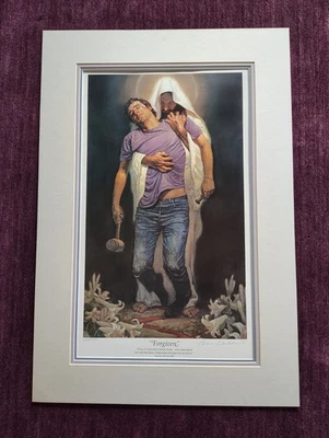 "Perdonado" por Thomas Blackshear, firmado a mano, impreso, edición limitada, mate Foto 1 de 4