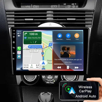 Radio estéreo para automóvil Mazda RX-8 2003-2008 9" Android 13 Carplay GPS navegación WIFI BT Foto 1 de 4