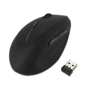 Kensington Pro Fit Ergonomic Vertical Left-Handed Wireless Mouse Black - Picture 1 of 10