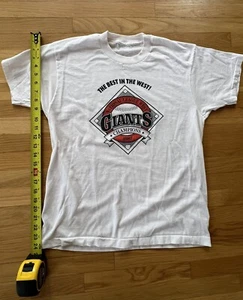Vintage 1987 San Francisco Giants “The Best in the West” T-Shirt Large? - Picture 1 of 3