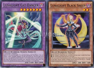 Celina Deck - Blue Cat  -Purple Butterfly  Leo Dancer  - Rabbit  42 Cards Yugioh - Picture 1 of 1