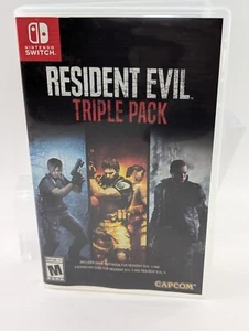*SIN JUEGO* Resident Evil Triple Pack - Estuche Nintendo Switch / Arte SOLO - Imagen 1 de 4