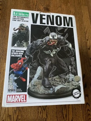 Kotobukiya Marvel Veneno Unbound Bellas Artes Estatua “Diente Blanco Personalizado” Foto 1 de 4
