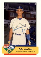 1994 Wilmington Blue Rocks Fleer/ProCards #307 Felix Martinez