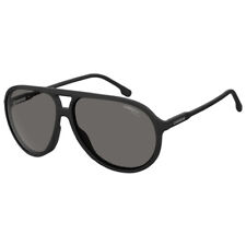 Carrera CARRERA 237/S 0003M9 Matte Black/Grey Polarized Plastic Frame Sunglasses