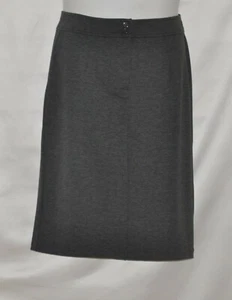 Linea by Louis Dell'Olio Wide Waist Ponte Knit Skirt Size S Charcoal Grey - Picture 1 of 2