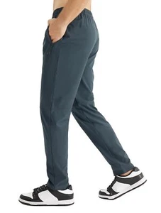 Men's Lightweight Joggers Pants with Zipper Pockets Sweatpants for Men Athlet... - Picture 1 of 7