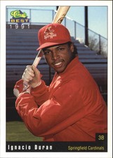 1991 Springfield Cardinals Classic/Best #13 Ignacio Duran