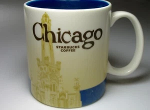 Starbucks Chicago Global Icon Collector Series Kaffeebecher Tasse 16 Unzen 2012 - Bild 1 von 5