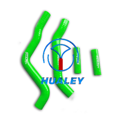 Kit de manguera de radiador de silicona verde para Kawasaki KX125 KX 125 2003 2004 2003-2005 Foto 1 de 4