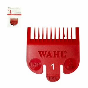 WAHL COLOR-CODED CLIPPER GUIDE #1 SIZE 1/8″ RED #3114-603 - Picture 1 of 1
