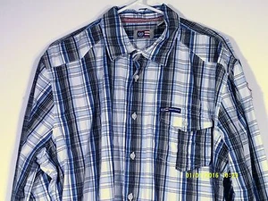 PHAT FARM Herren Gr. XL Baumwolle Western mehrfarbig kariert Langarm Hemd  - Bild 1 von 8