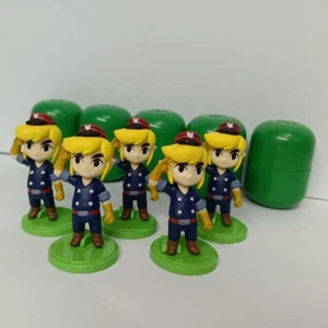 lot of 5 Furuta   The Legend of Zelda  Link Secret spacial mini Figures new - Picture 1 of 7