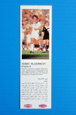 LIPTONS TEA 1982 WORLD CUP FOOTBALLERS (ARABIC SCRIPT) TERRY MCDERMOTT ENGLAND