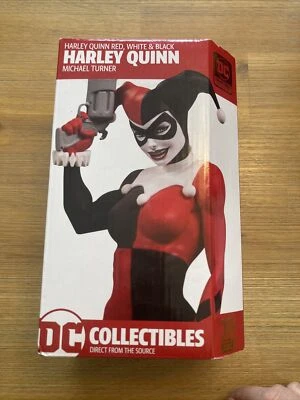 Figura estatua Harley Quinn roja y blanca de 7 pulgadas - Harley Quinn de Michael Turner Foto 1 de 4
