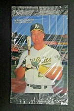 Mark McGwire 1990 Mother's Cookies Card #1 of 4 *NEW IN WRAPPER* 