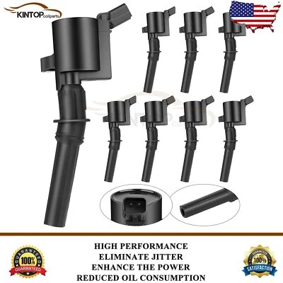 8 个点火线圈包适用于 1997 - 2003 年福特 F150 卡车 1998 年林肯领航员 5.4L — 第 1/4 张图片