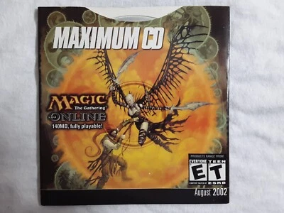Magic Online, Mobile Forces, Dungeon game demo Maximum CD Aug 2002 FREE SHIPPING - Image 1 of 3
