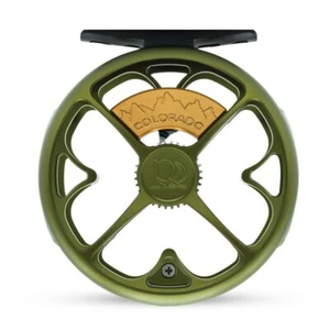 Ross Colorado Fly Reel - Size 4/5 - Matte Olive - NEW - Picture 1 of 4