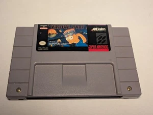 Virtual Bart (Super Nintendo SNES, 1994) Cartridge Only - Picture 1 of 3