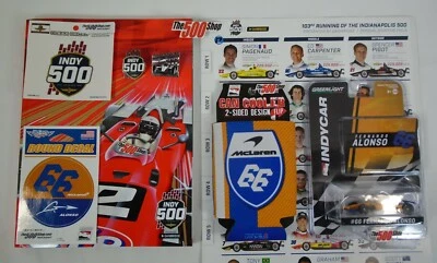 Indianapolis 500 103RD 2019 programa Fernando Alonso #66 McLaren Racing Fan Pack Foto 1 de 4