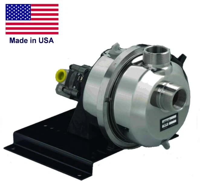 180 GPM Centrifugal Water Pump for Hydraulic - 1.5" FNPT & 2" MNPT - Self Prime - Image 1 of 1