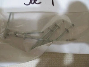 TOYOTA 6 PIECES 09 10 11 12 13 14 15 16 17 18 UPPER MOULDING RIVET OEM - Picture 1 of 2