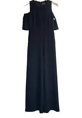 Mono negro de hombro frío Vince Camuto talla: 00 Foto 1 de 4