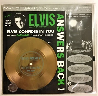 Elvis Presley US The Truth About Me Flexidisc + CD + 10" record EPE Repro TOP - Bild 1 von 4