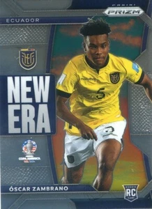 2024 Panini Prizm Copa America OSCAR ZAMBRANO RC ROOKIE #26 NEW ERA ECUADOR - Picture 1 of 2