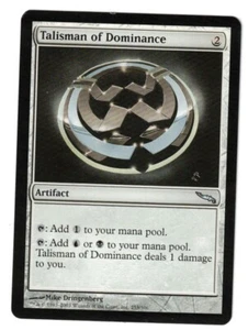 Talisman of Dominance Mirrodin MTG Magic The Gathering Cards NM/LP - Picture 1 of 2