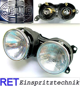 Scheinwerfer links HELLA BMW 635 CSI E 24 1. Serie schmaler Chromring - Picture 1 of 5