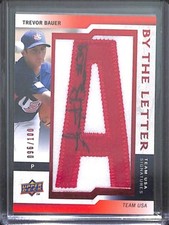 2009 Upper Deck Signature Stars By The Letter Autograph #BTLU-TB Trevor Bauer