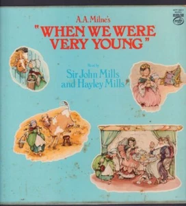 Sir John Mills And Hayley Mills(Vinyl LP)A.A. Milne's "When We Were Ver-VG-/VG+ - Imagen 1 de 2