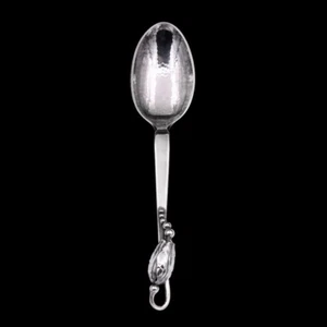 Georg Jensen. Silver Dinner Spoon, large 001 - Blossom / Magnolia. - Picture 1 of 1
