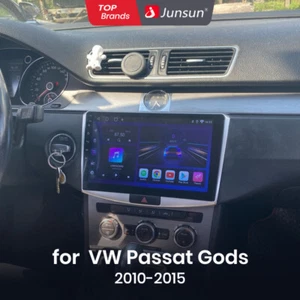 Autoradio 6G+128GB Android 13 CarPlay DAB+GPS Navigatore per VW Passat B6 B7 2010-2015 - Foto 1 di 14