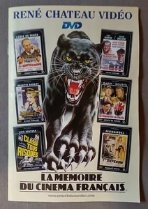 Catalogue Rene Chateau DVD 20 pages la memoire du cinéma français Pub - Picture 1 of 3