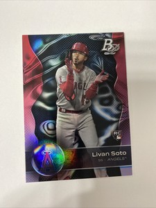 Livan Soto 2023 Bowman Platinum Rookie RC Card #22