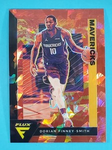 2020-21 Panini Flux RED CRACKED ICE PRIZM Dorian Finney-Smith Mavericks #41