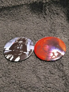 Botones traseros vintage Darth Vader (2) 1984 - Imagen 1 de 7