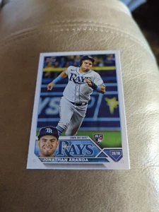 2023 Topps Series 1 Jonathan Aranda #154 RC Rookie Rays - Picture 1 of 2