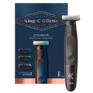 Bart Trimmer Gillette King C Style Master Barttrimmer Männer 3 austauschbare Kam - Bild 1 von 7
