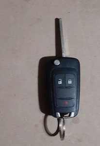 Genuine Chevrolet 3 Button Remote Transmitter Keyless Entry Flip Key Fob OEM - Picture 1 of 2