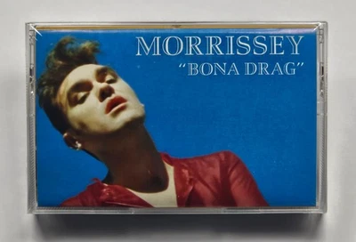 vintage 1990 SEALED cassette : MORRISSEY Bona Drag : 9 26221-4 - Image 1 of 4