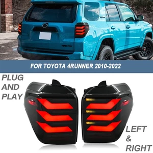 Full Tail Lights Fit For 2010-2022 Toyota 4Runner Black LED Tail Lamps Assembly - Bild 1 von 18