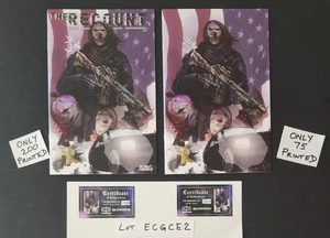 The RECOUNT #2 EKGCE Trade and Virgin💥Singed by JONATHAN HEDRICK...NM🤡(Set 2) - Bild 1 von 8