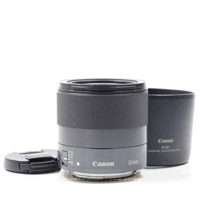 Canon EF-M 32mm f/1.4 STM Black For EOS M Mount [Top Mint] #253AA - Image 1 of 4